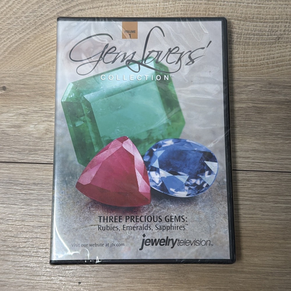 Gem Lovers Collection Volume 1‎ DVD Three Precious Gems Rubies Emeralds Sapphire